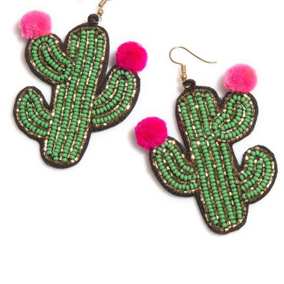 Cactus Earrings - Picture 1 of 2